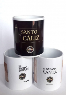 Pack de tres Tazas: Sabana Santa, Sudario de Oviedo y Santo Caliz